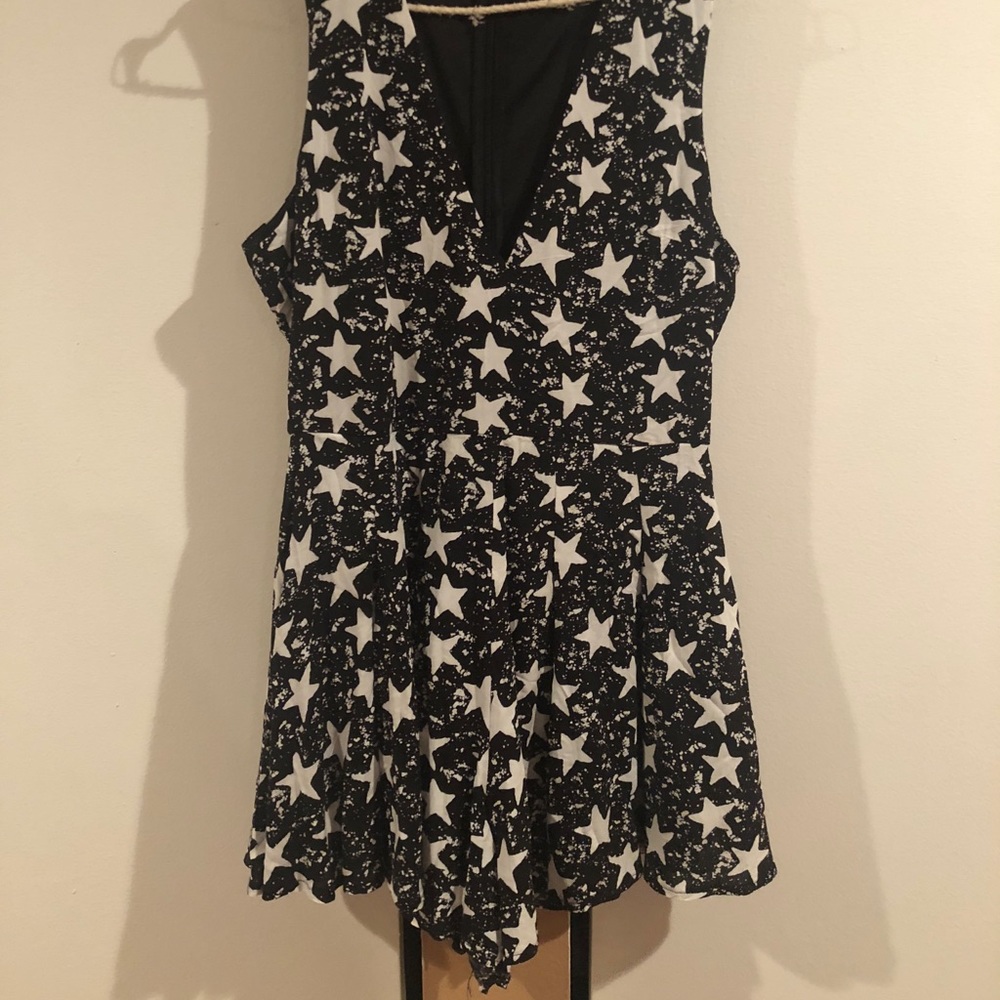 LF Star Keyhole Romper
